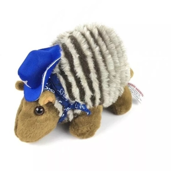 BUCKAROO BANDITS Armadillo Sheriff Plush Stuffed Animal Toy Houston Texas 2013 - Picture 3 of 8